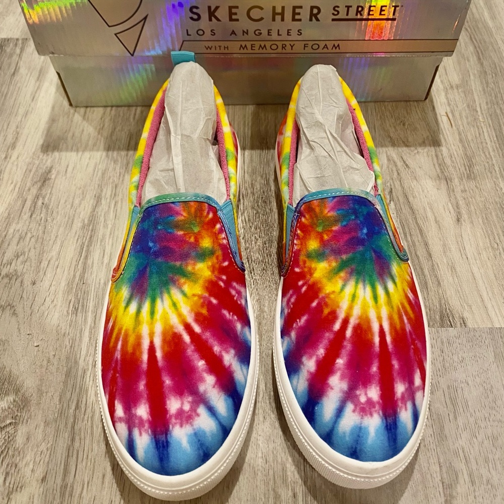 Girls’ Sketchers Tye Die